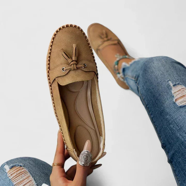 Annick | Mocassins confortables avec un petit nœud – photo 4