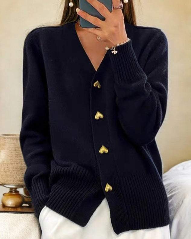 Michaela | Cardigan à encolure en V