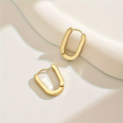 Boucles d'oreilles géométriques élégantes – photo 4/7
