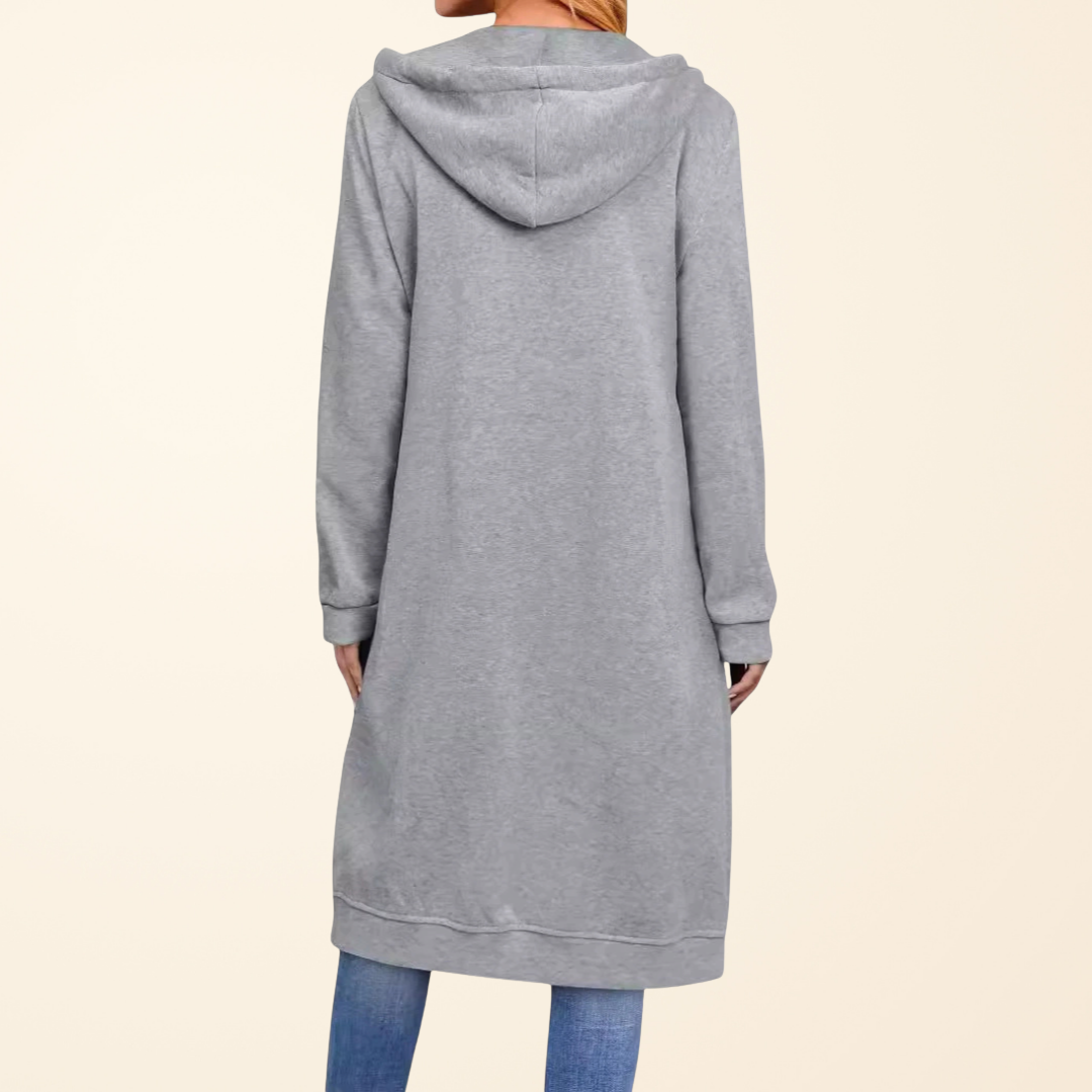 Brixley | Cardigan long à fermeture éclair