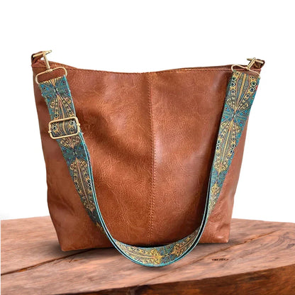 Patricia | Sac Bandoulière Vintage en Similicuir – photo 1