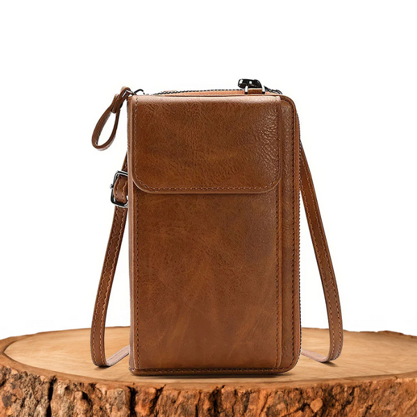Micheline | Petit Sac Compact en Similicuir – photo 1