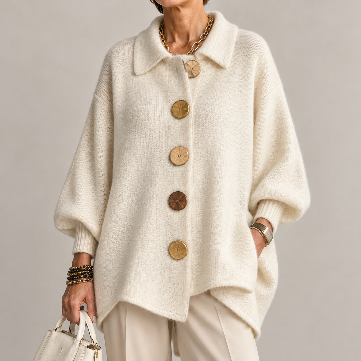 Ardelle | Cardigan oversize à col