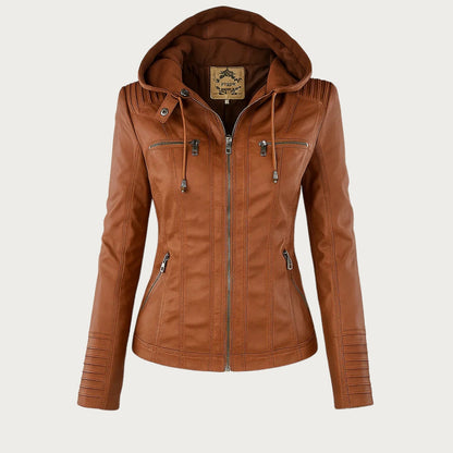 Chloé | Veste en Cuir Robuste et Élégante