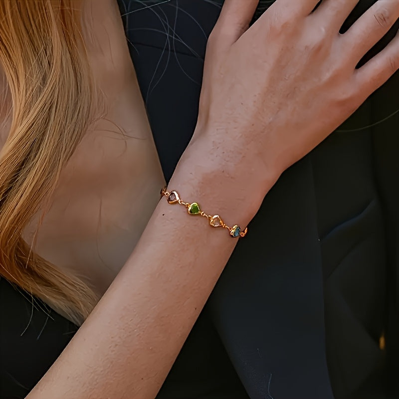Bracelet unique en forme de cœur – photo 6/9