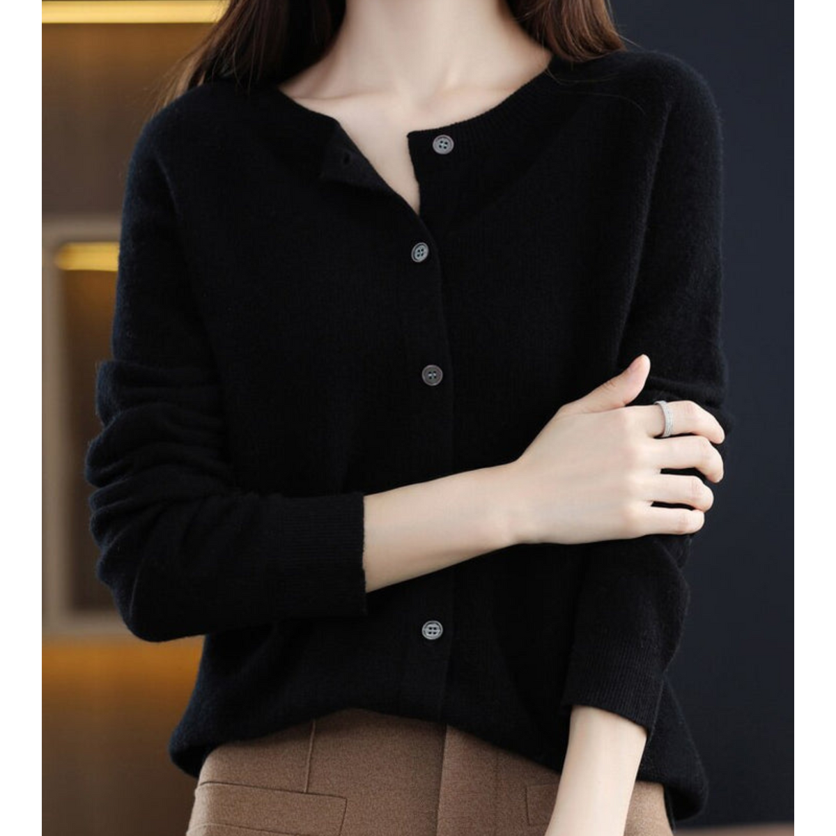 Mercy | Cardigan en laine mérinos