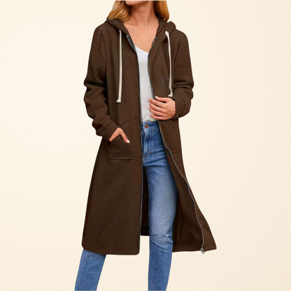 Brixley | Cardigan long à fermeture éclair