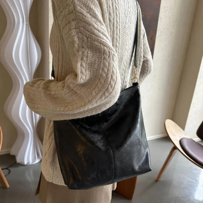 Patricia | Sac Bandoulière Vintage en Similicuir – photo 4