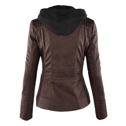 Chloé | Veste en Cuir Robuste et Élégante