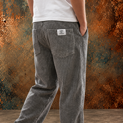 Léo – pantalon homme en velours côtelé – photo 1/12