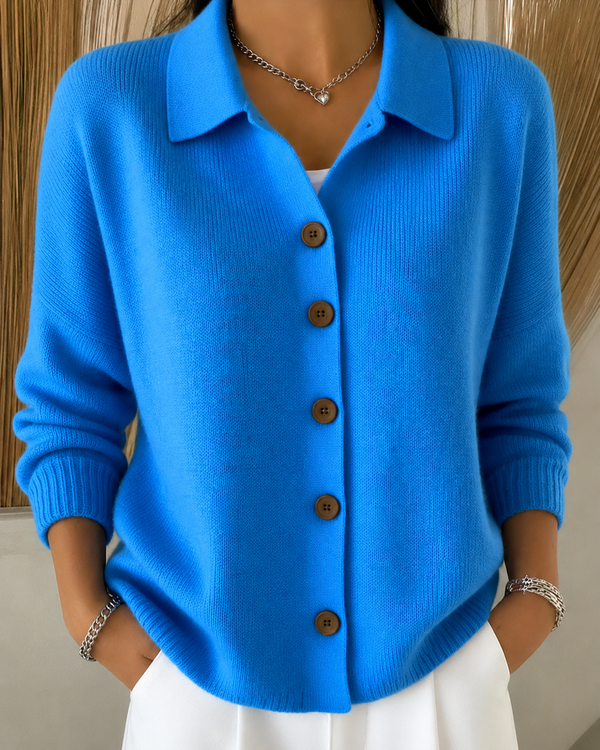 Sienna | Cardigan à col et boutons