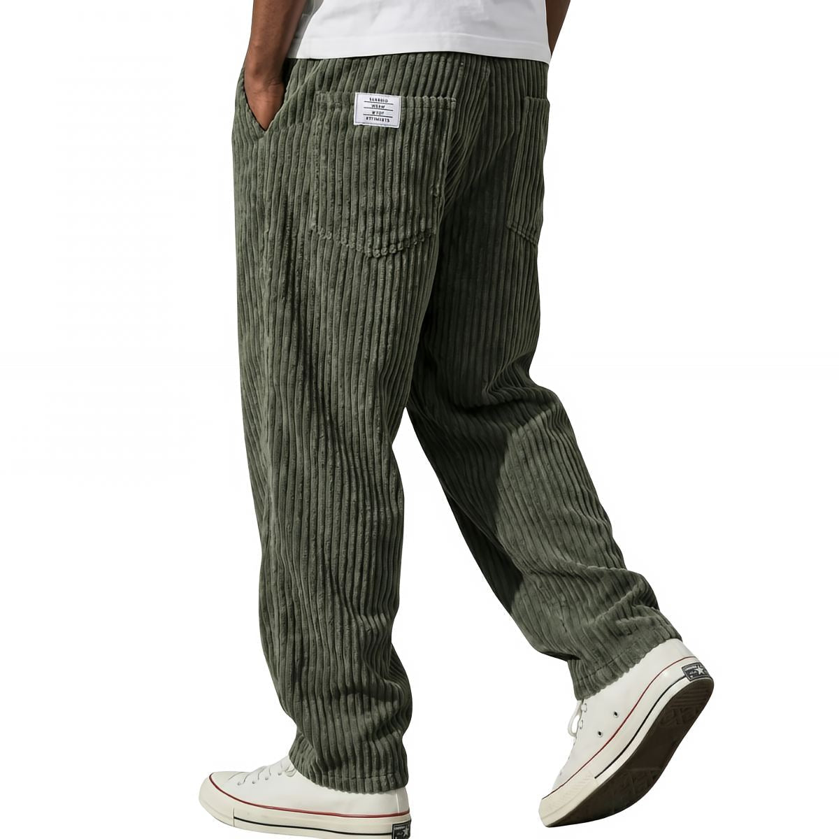 Léo – pantalon homme en velours côtelé – photo 10/12