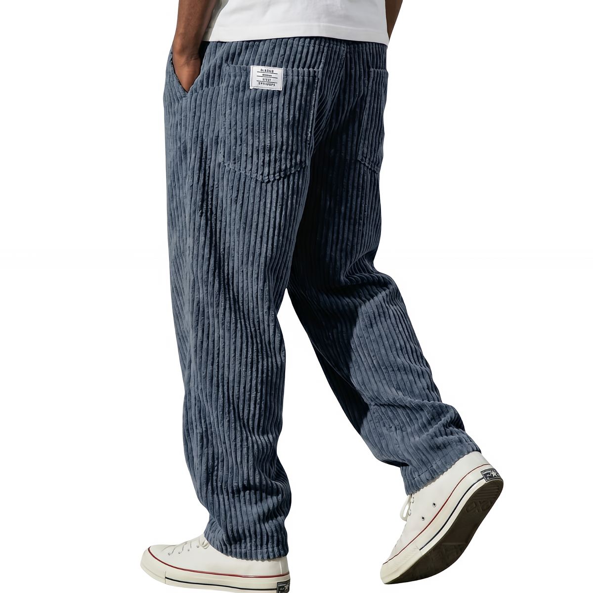 Léo – pantalon homme en velours côtelé – photo 4/12