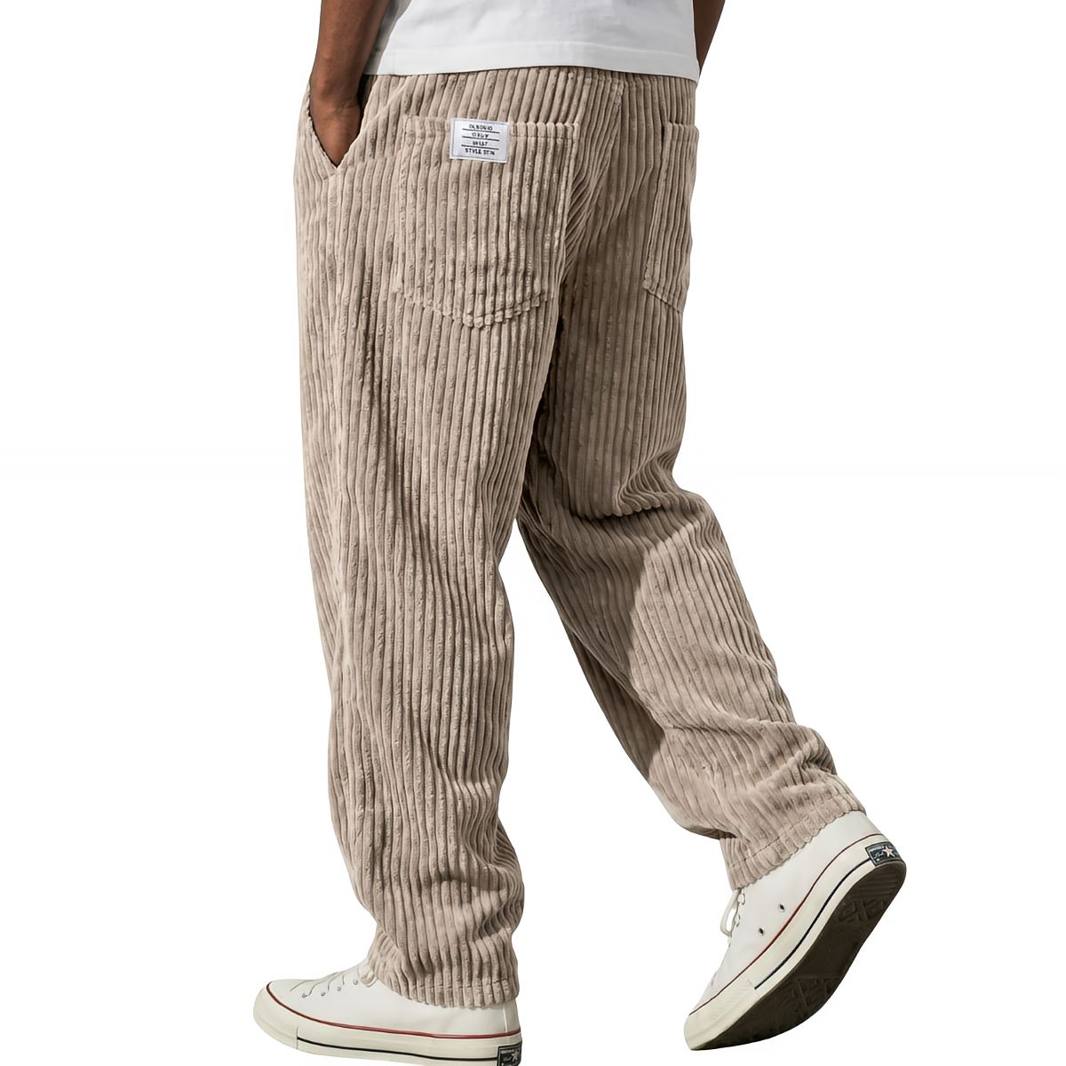 Léo – pantalon homme en velours côtelé – photo 5/12