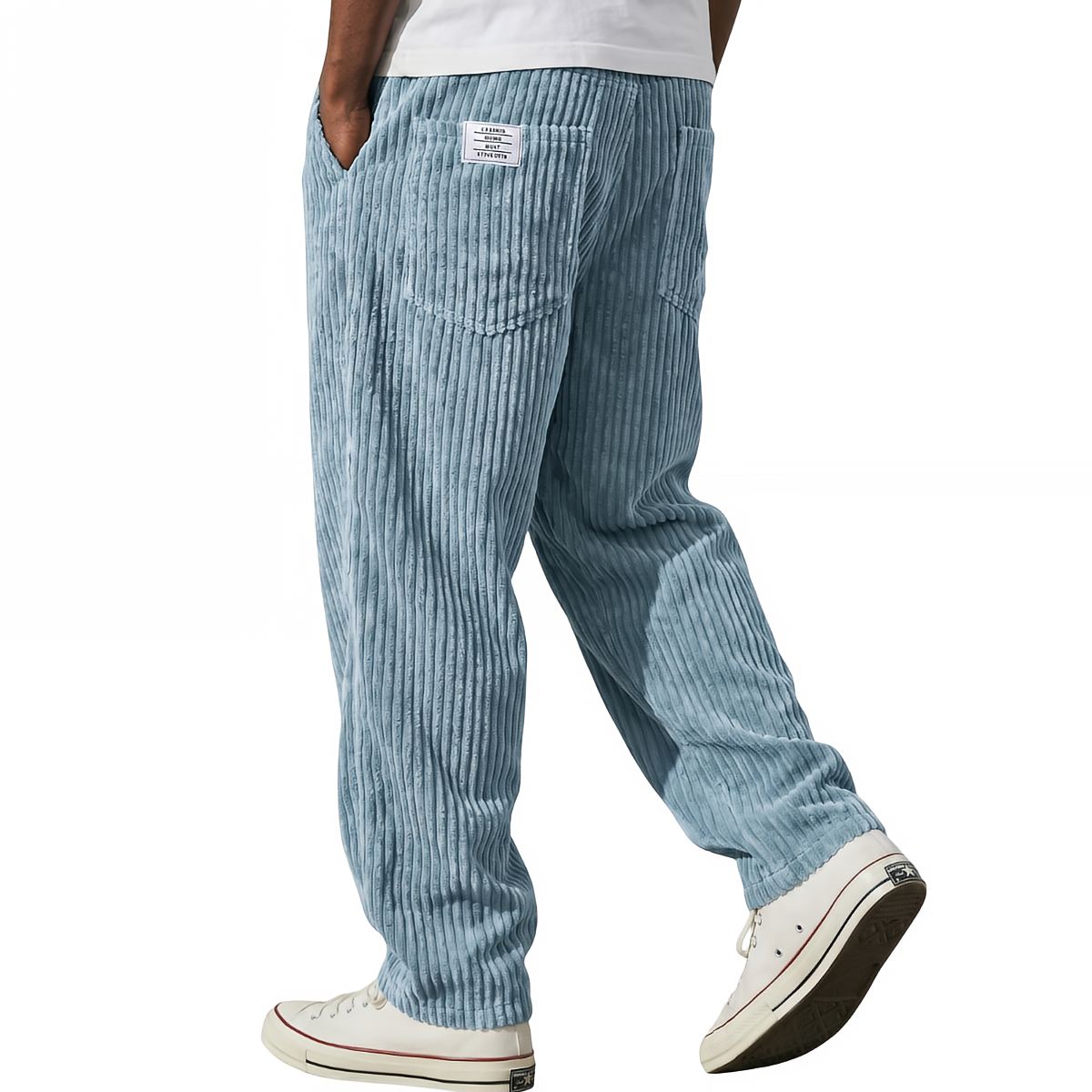 Léo – pantalon homme en velours côtelé – photo 6/12