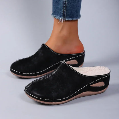 Clotilde | Pantoufles chaudes et confortables – photo 3