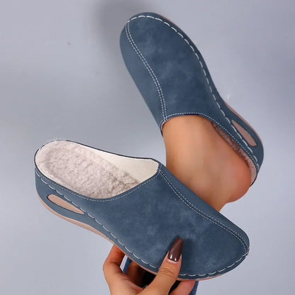Clotilde | Pantoufles chaudes et confortables – photo 2