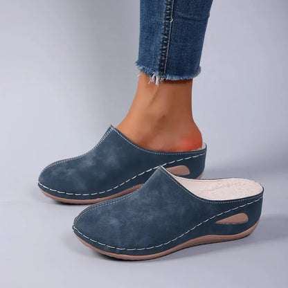 Clotilde | Pantoufles chaudes et confortables – photo 5
