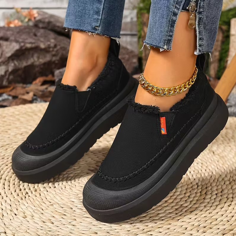 Carole | Chaussons montants doublés polaire – photo 5