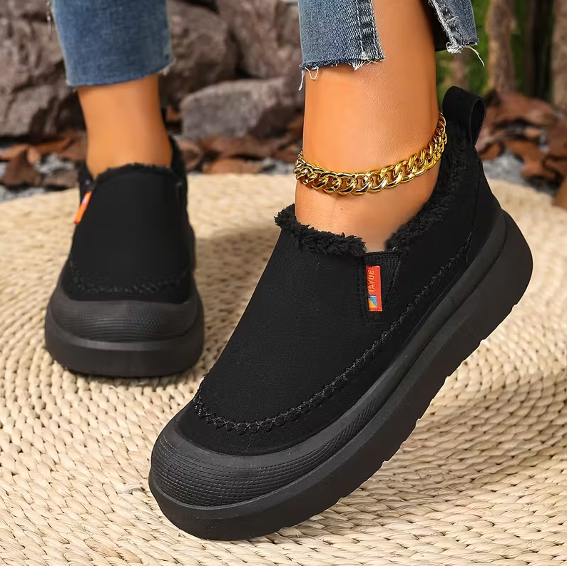 Carole | Chaussons montants doublés polaire – photo 4