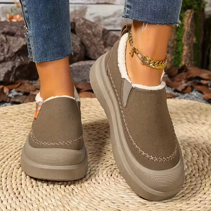 Carole | Chaussons montants doublés polaire – photo 1