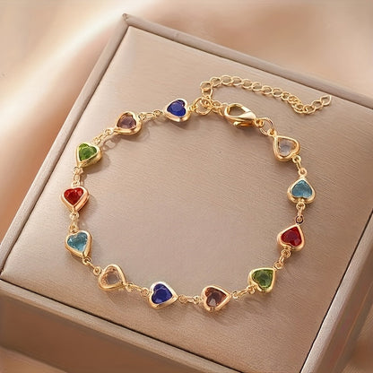 Bracelet unique en forme de cœur – photo 1/9