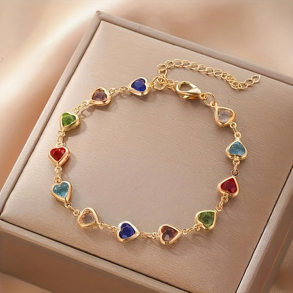 Bracelet unique en forme de cœur – photo 1/9
