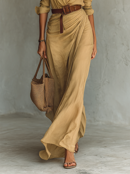 Florence – Robe Longue Décontractée