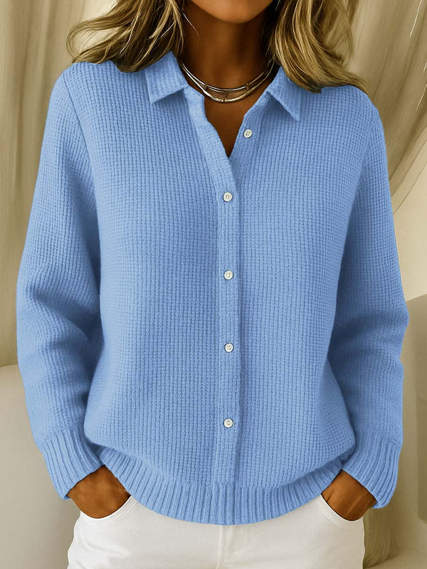 Nadège | Cardigan en maille douce à boutons