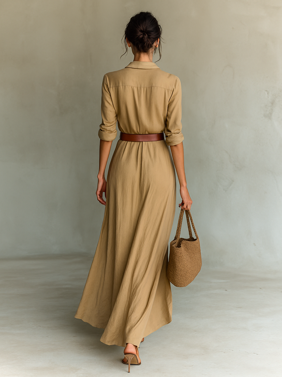 Florence – Robe Longue Décontractée