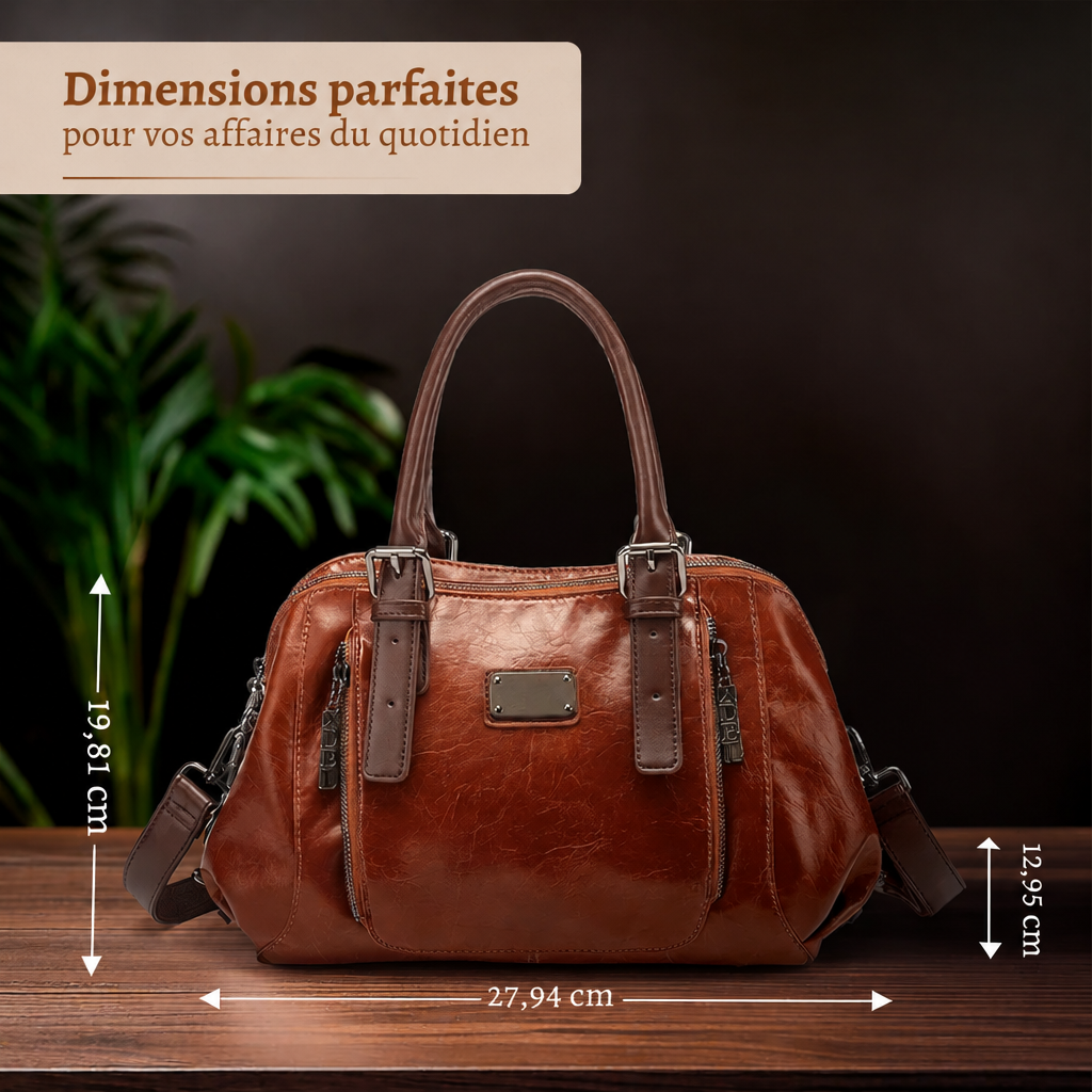 Paulette | Sac Intemporel en Similicuir – photo 4
