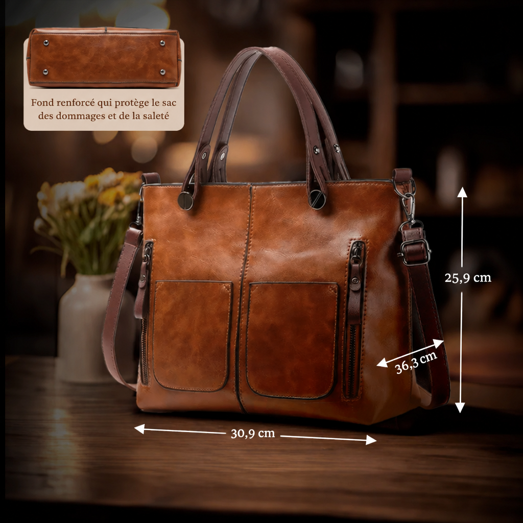 Jocelyne | Sac Bandoulière Élégant en Similicuir – photo 5