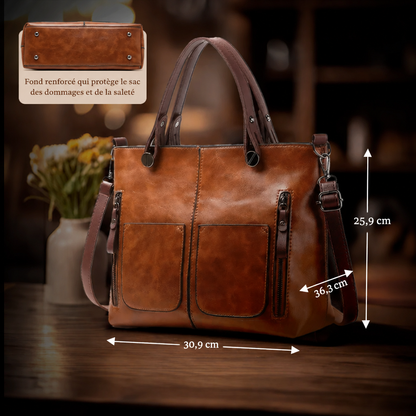 Jocelyne | Sac Bandoulière Élégant en Similicuir – photo 5
