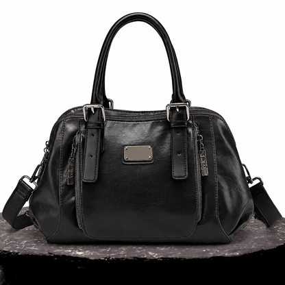 Paulette | Sac Intemporel en Similicuir – Noir