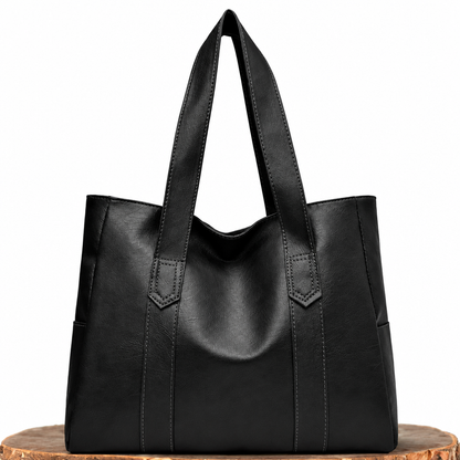 Josette | Sac Classique en Similicuir – Noir