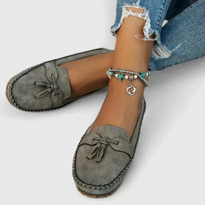 Annick | Mocassins confortables avec un petit nœud – photo 1
