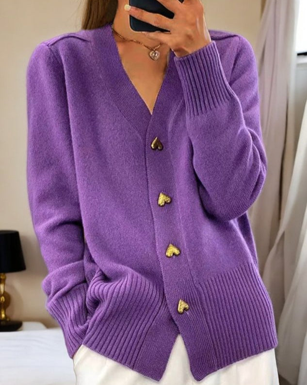 Michaela | Cardigan à encolure en V