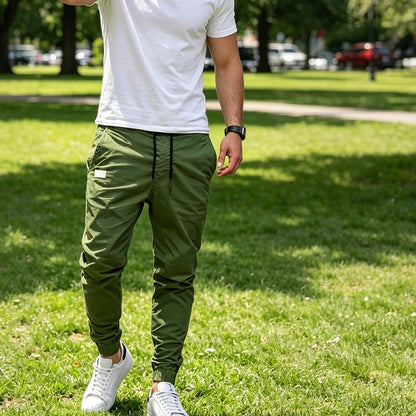 Jules – Pantalon de jogging casual pour homme à cordon de serrage, mode homme GabrielPetit
