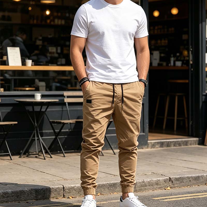 Jules | Pantalon de jogging casual pour homme à cordon de serrage