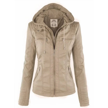 Chloé | Veste en Cuir Robuste et Élégante